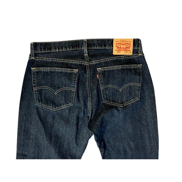 Levis 559 Jeans Sz 36x32 Gently Used Relaxed Straight - Picture 6 of 16